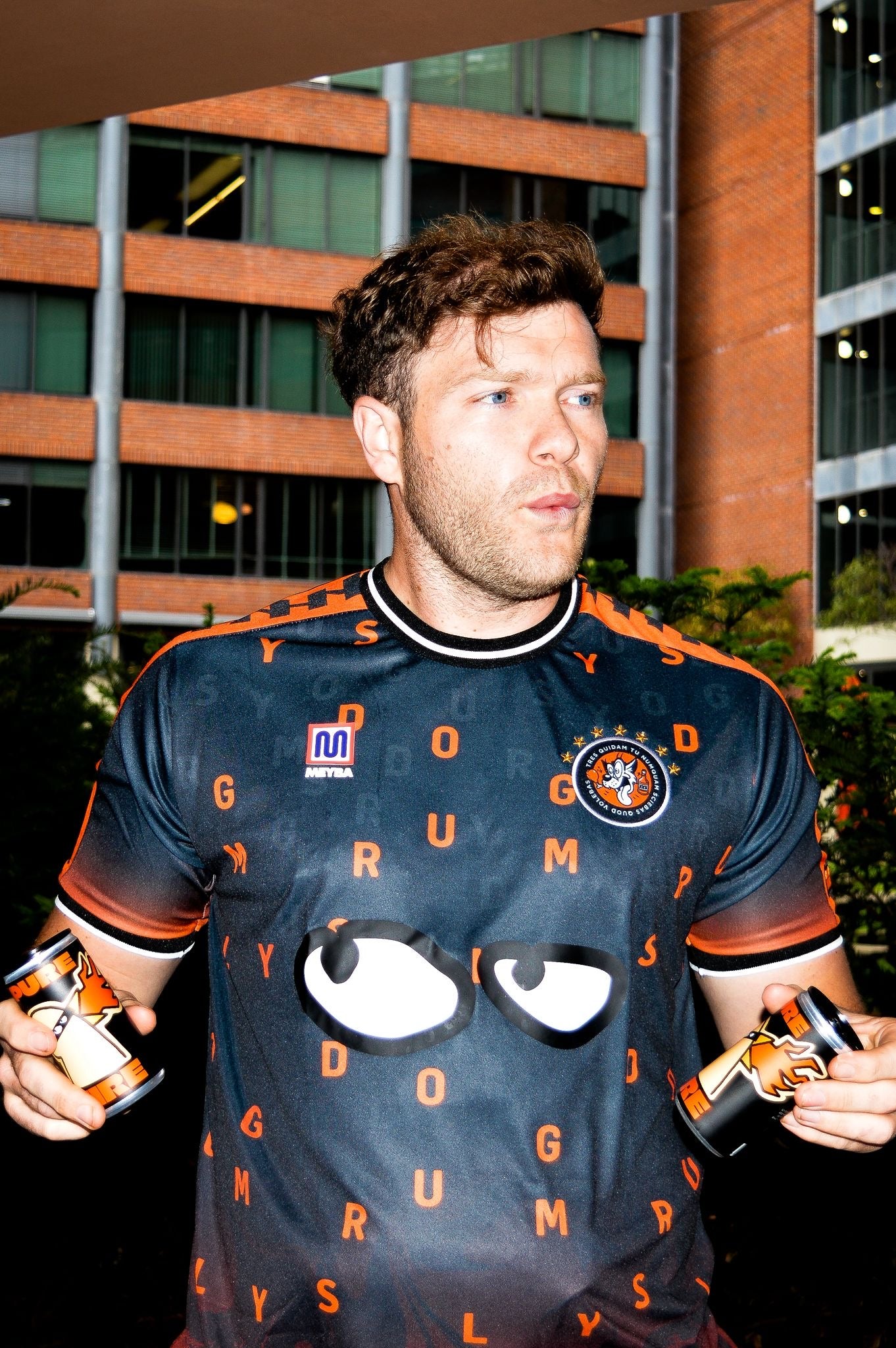 LIMITED EDITION MEYBA X GINGER WINGS X SLY DOG X FWDR SOCCER SHIRT 2025